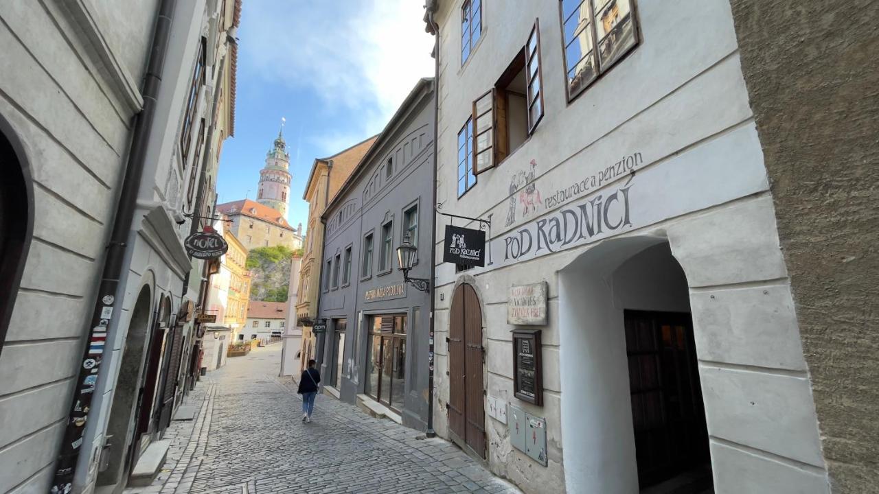 Pension Pod Radnici Český Krumlov Exteriör bild